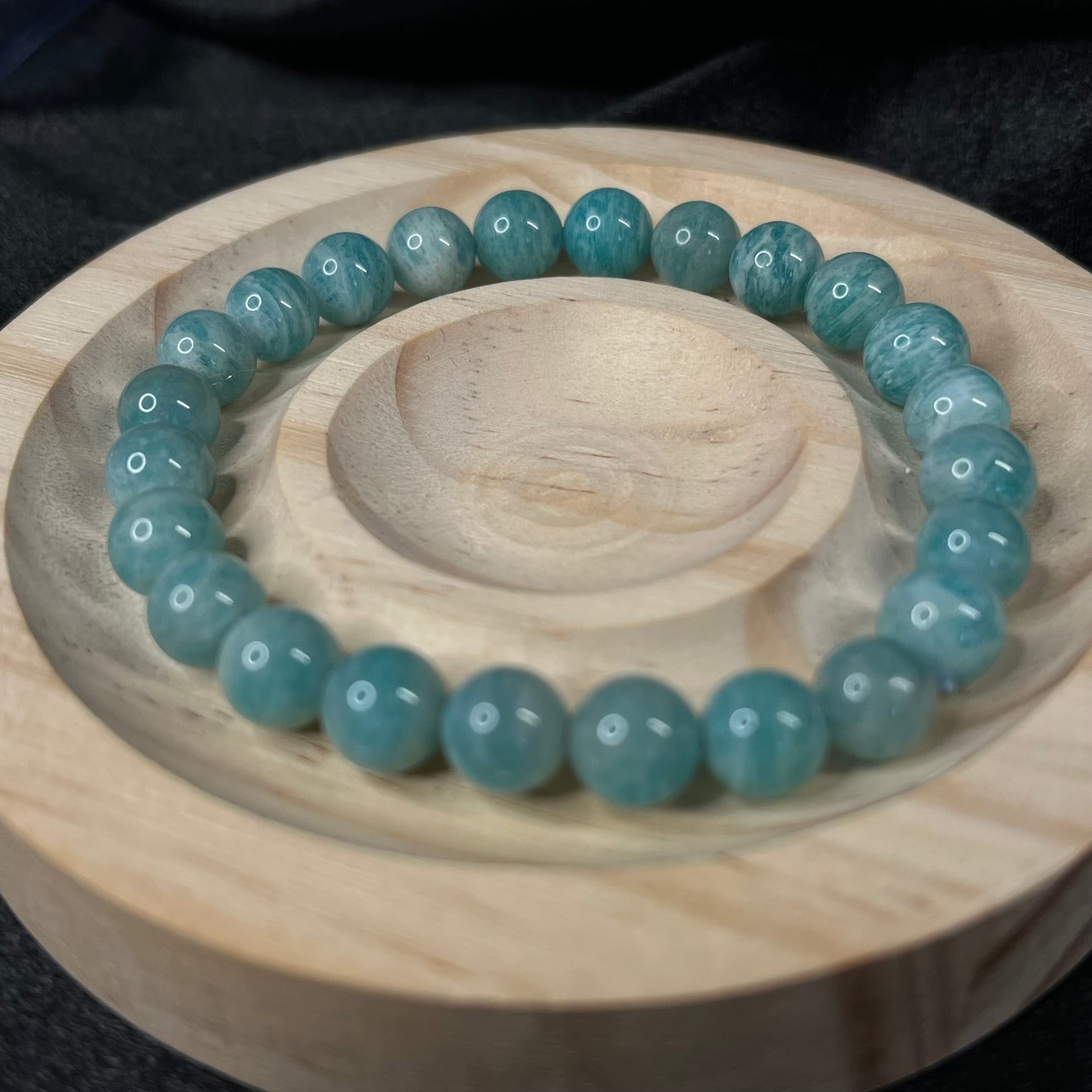 River’s Whisper – Amazonite Bracelet of Balance & Truth