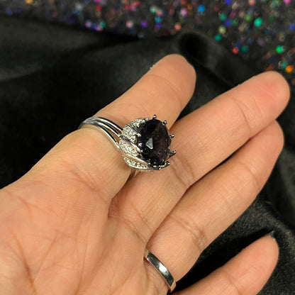 Amethyst Scepter Ring