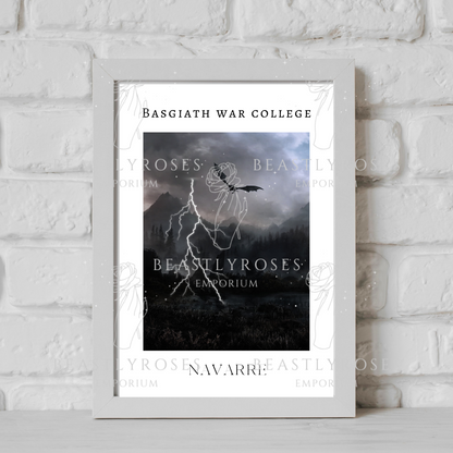 Basgiath War College Wall Art