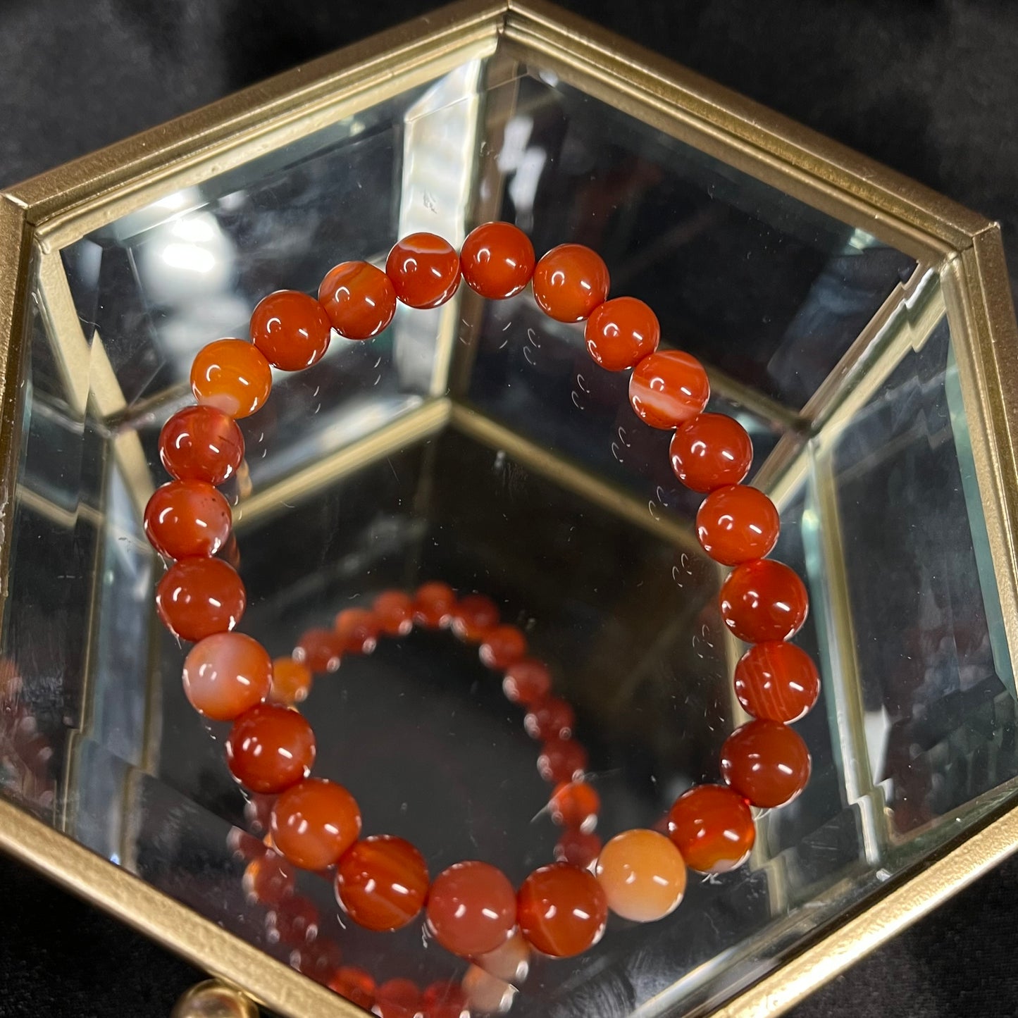 Ember’s Call – Red Carnelian Bracelet of Vitality & Creativity - 8mm