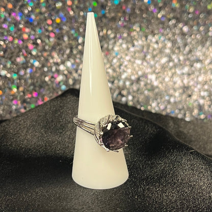 Amethyst Scepter Ring