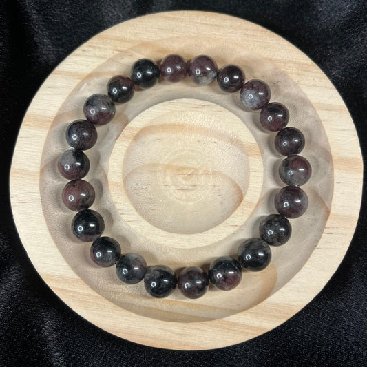 Celestial Ember – Starfire Garnet Bracelet of Passion & Vitality