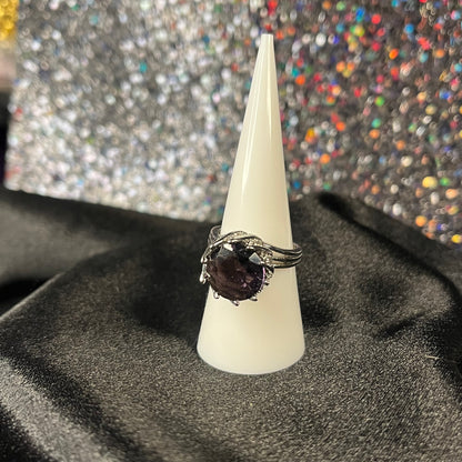 Amethyst Scepter Ring