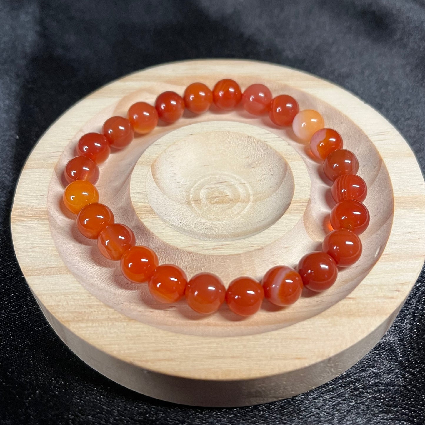 Ember’s Call – Red Carnelian Bracelet of Vitality & Creativity - 8mm